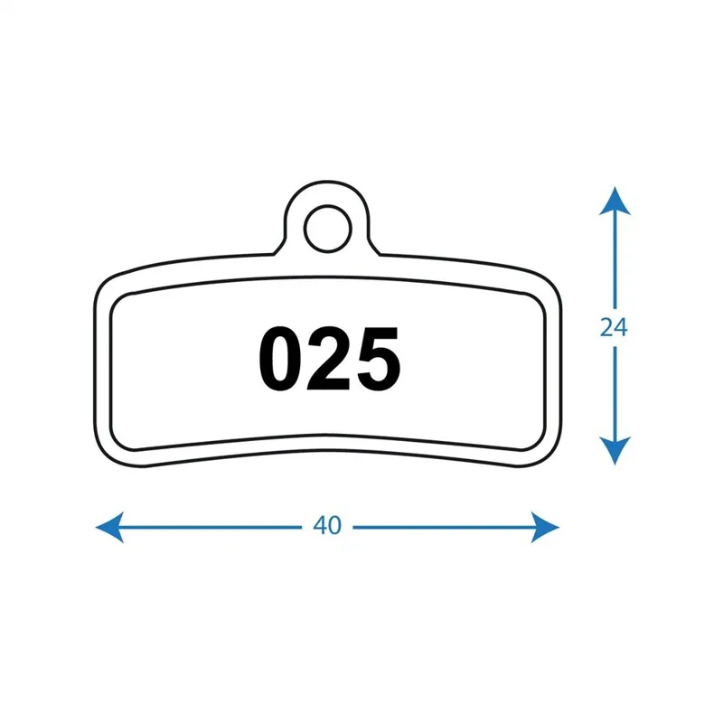 TRP Spyre/Spyke/Hylex/Hyrd/Parabox Front V2 Brake Pads in Grey-3