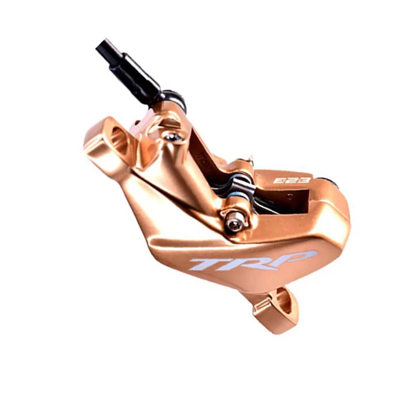 TRP DH-R EVO Right Hydraulic Disc Brake in Gold-2