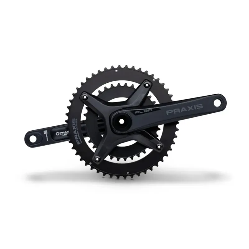 Praxis Alba DM X Crankset in Black-1