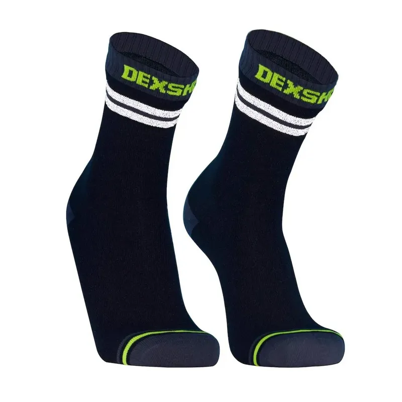 Dexshell Pro Visibility Hi-Vis Stripe Medium Socks In Yellow-2