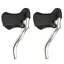 Tektro RL340 Drop Bar Lever Pair in Silver