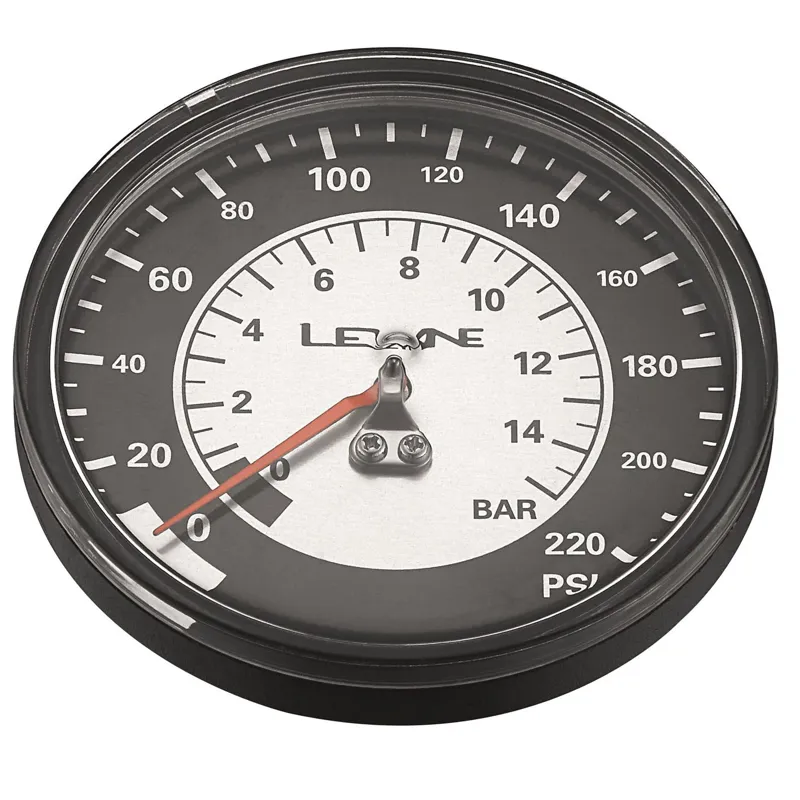 Lezyne Travel 160psi Floor Gauge in Black-1