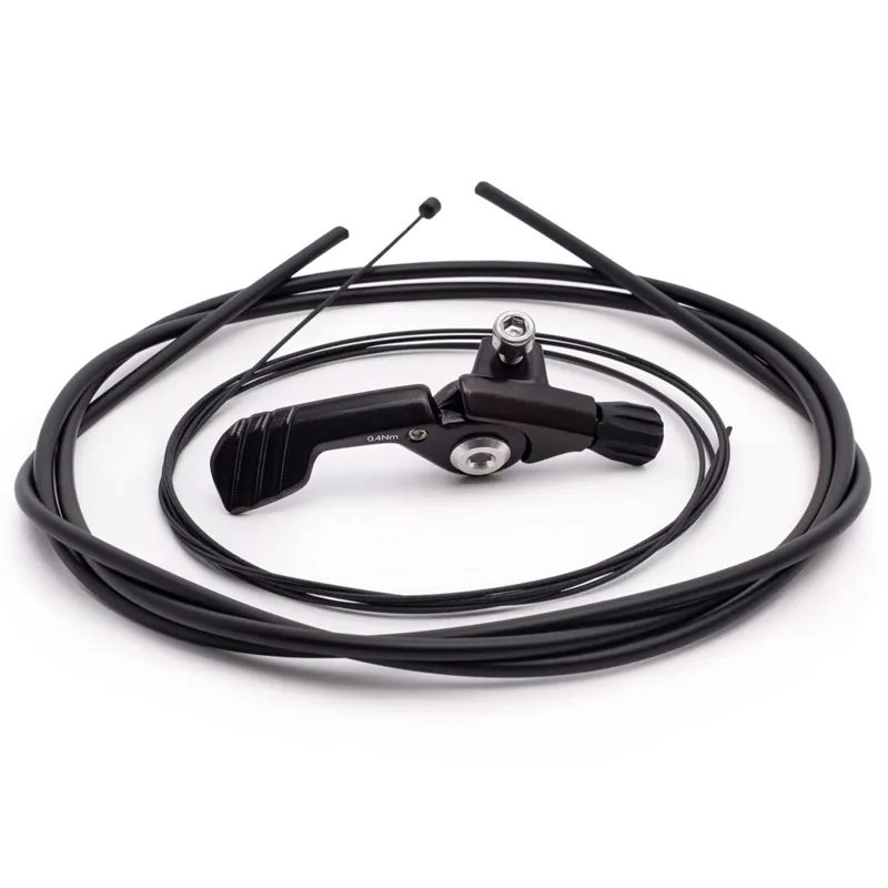 Thomson External Cable Dropper Post in Black-2