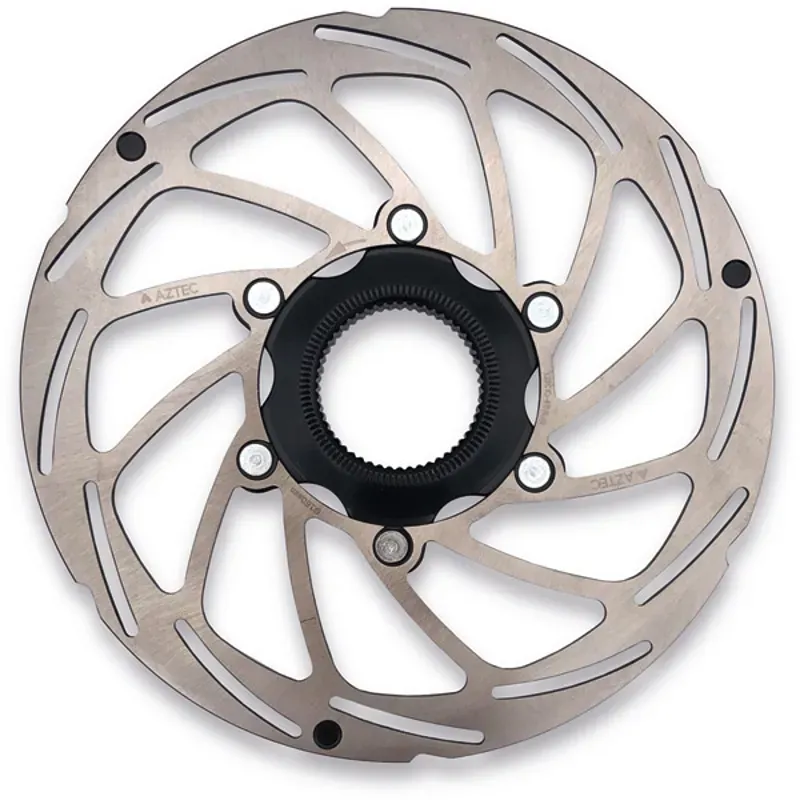 Aztec Fixed CL 2.0/203mm SS Disc Brake Rotor in Silver