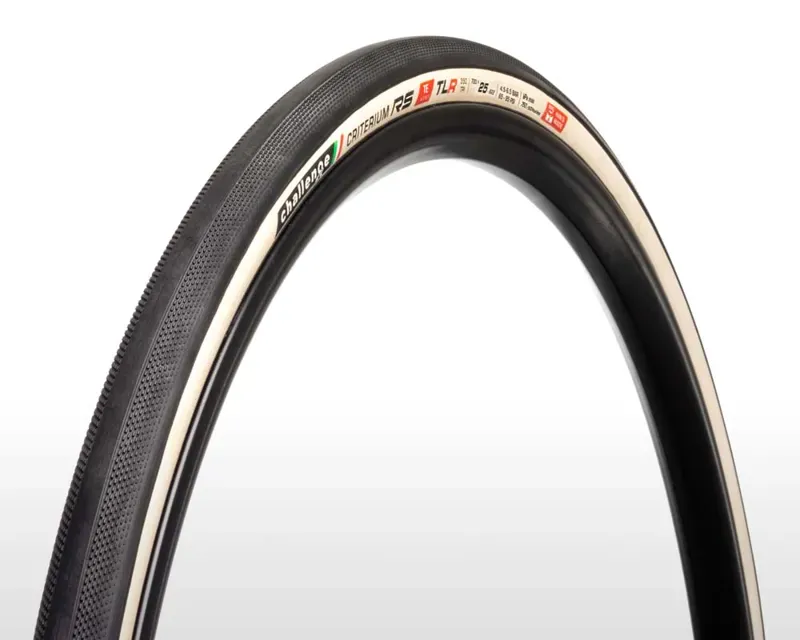 Challenge Criterium RS TLR 700x28c Tyre in Black/White-1