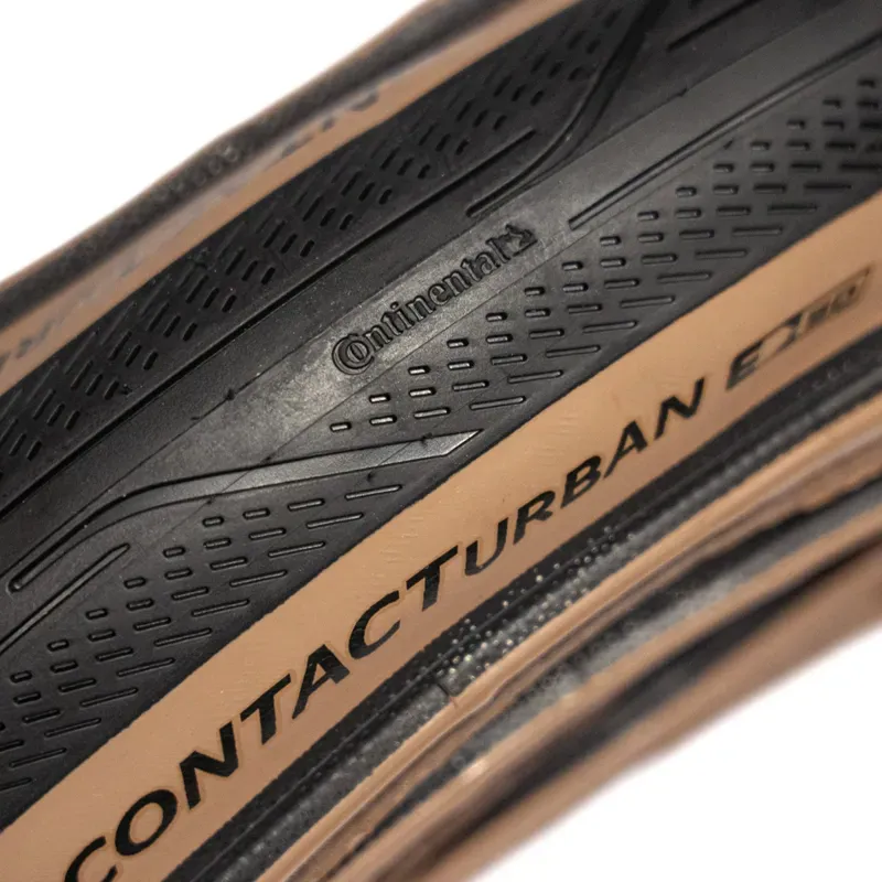 Continental Contact Urban Foldable Tyre 16x1.35-inch in Black/Brown-3