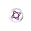 Hope Floating Disc Brake 140mm 6-Bolt Rotor in Purple