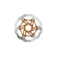 Hope Floating Disc Brake 180mm 6-Bolt Rotor in Orange