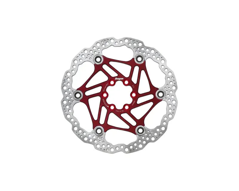 Hope Floating Disc Brake 180mm 6-Bolt Rotor in Red