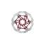 Hope Floating Disc Brake 180mm 6-Bolt Rotor in Red