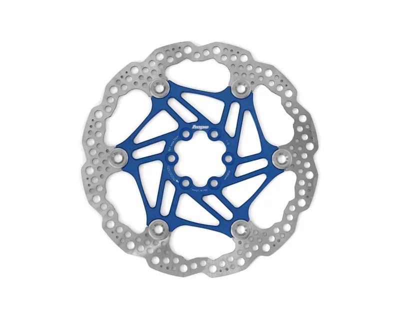Hope Floating Disc 185mm 6-Bolt Float Rotor in Blue
