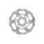 Hope Floating Disc 185mm 6-Bolt Float Rotor in Silver