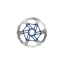 Hope Floating Disc 220mm 6-Bolt Float Rotor in Blue