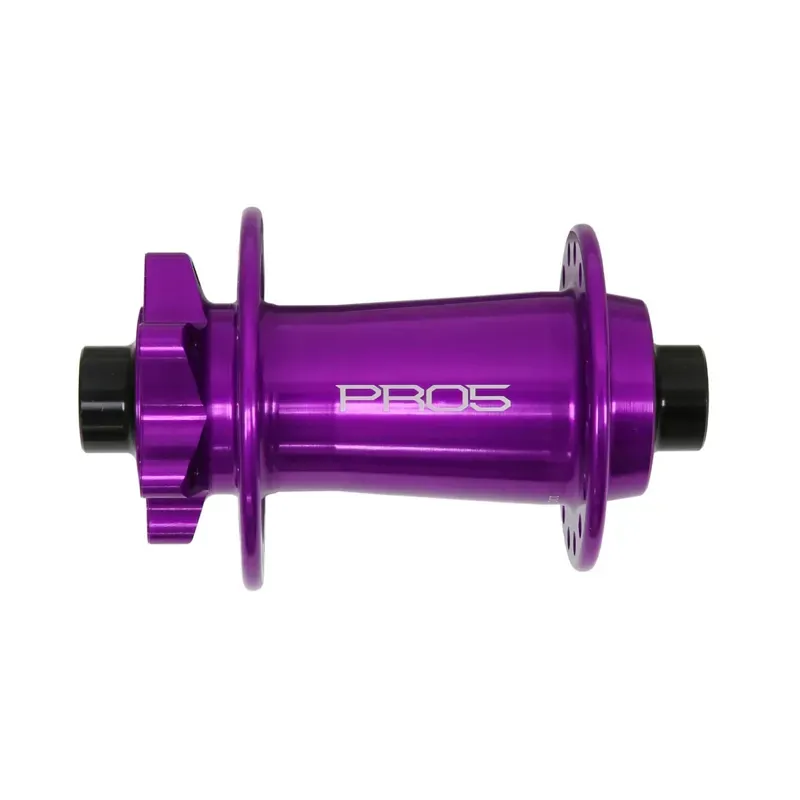 Hope Pro5 15mm T-A 110x32-hole Disc Front Hub in Purple