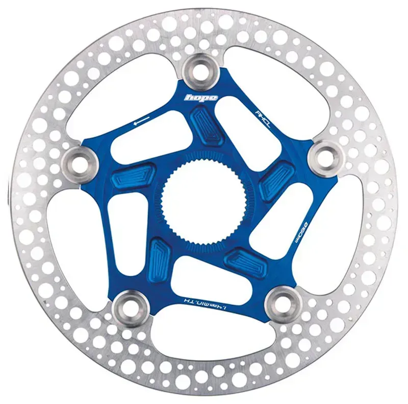 RX Centre Lock Disc - 140mm - Blue centrelock
