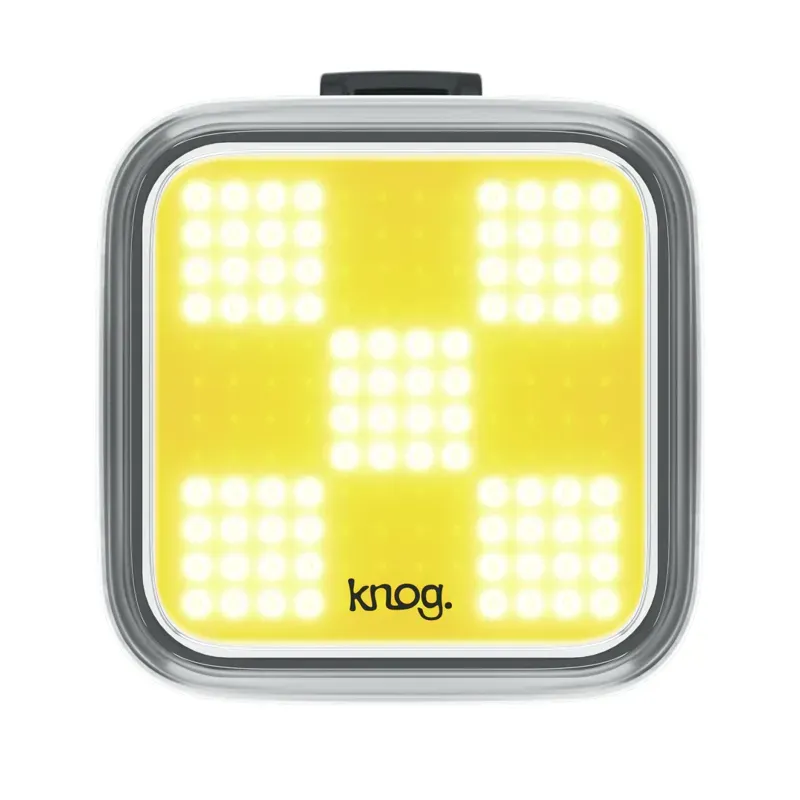 Knog Blinder Front Bike Light in Silver-4