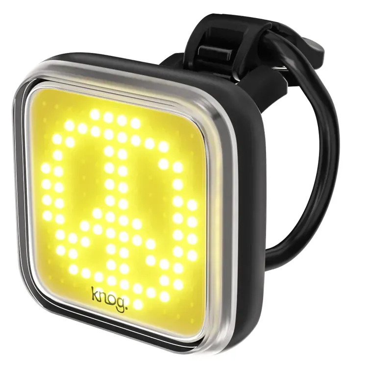 Knog Blinder Front Bike Light in Silver-8