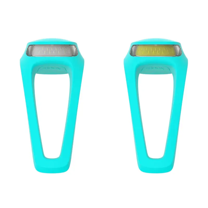 Knog Frog V3 Light Twin Pack in Awesome Aquamarine