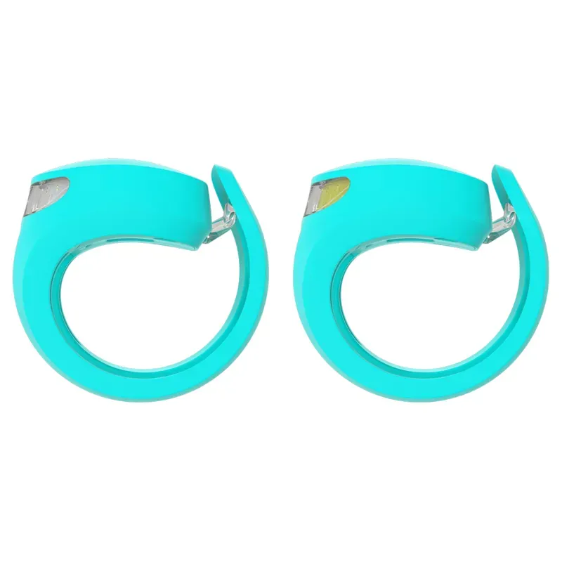 Knog Frog V3 Light Twin Pack in Awesome Aquamarine-2