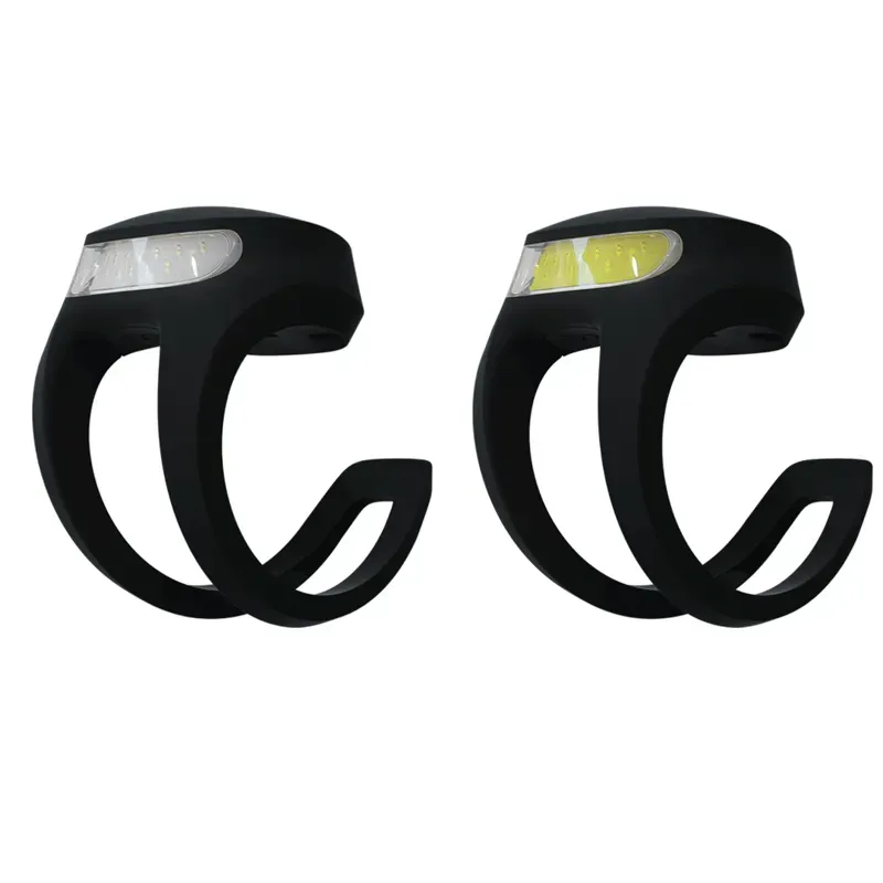 Knog Frog V3 Light Twin Pack in Black and Grey-2