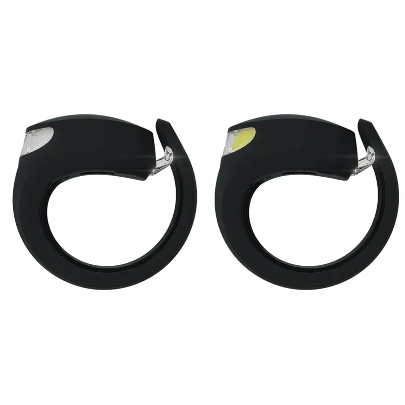 Knog Frog V3 Light Twin Pack in Black and Grey-4