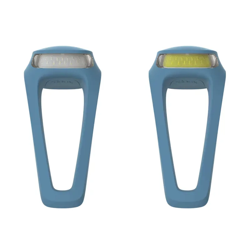 Knog Frog V3 Light Twin Pack in New Denim Blue