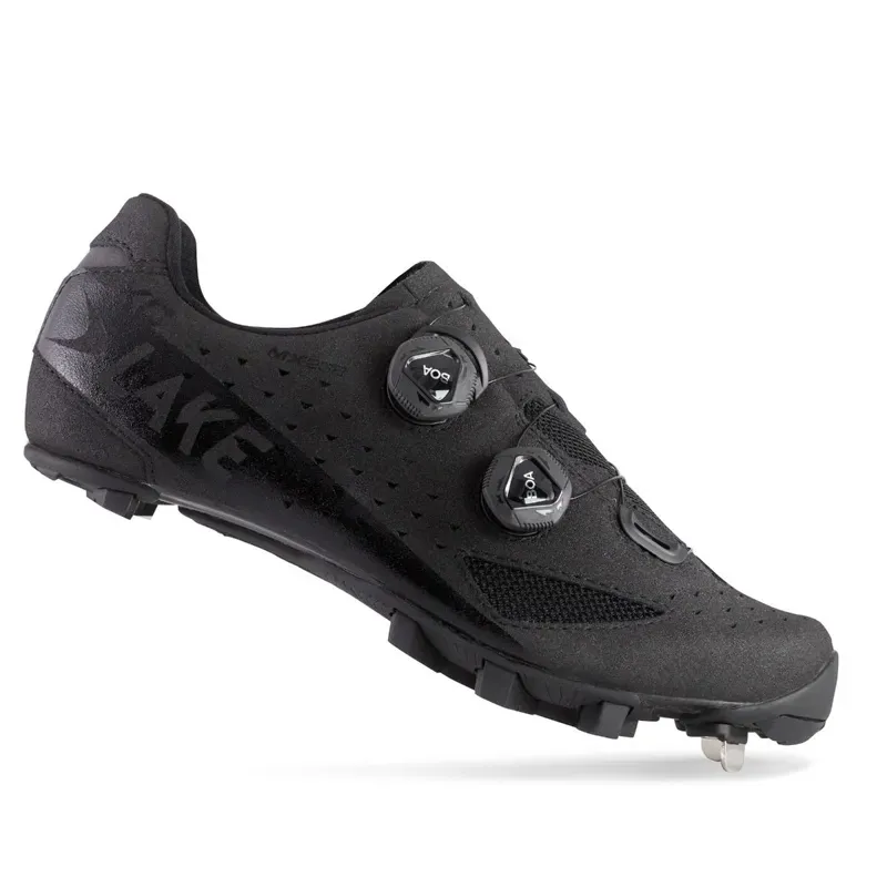 Lake MX238 Carbon Mountain Bike Cross Shoe in Black 