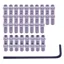 DMR Flip Pin Set For Vault Pedal 44 Pieces In Silver