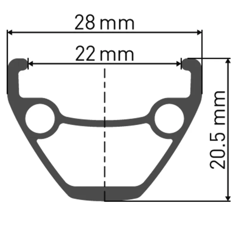 DT Swiss 533D Disc Mountain Bike Rim in Black-1