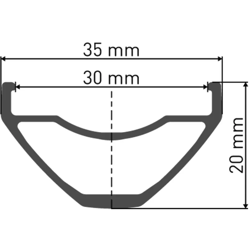 DT Swiss EX 511 Disc Mountain Bike Rim in Black-1