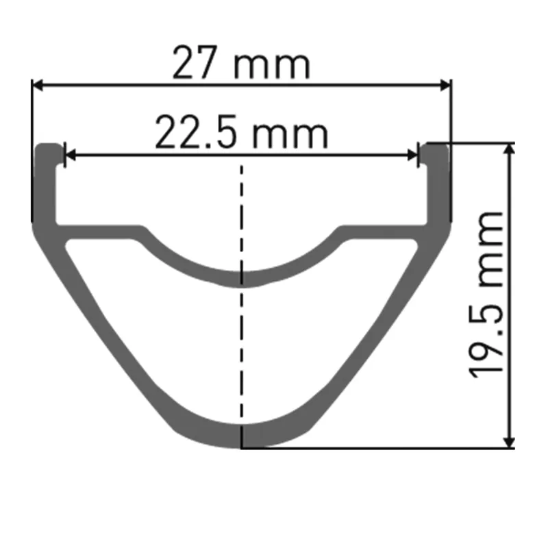 DT Swiss XM 401 Mountain Bike Disc Rim in Black-1