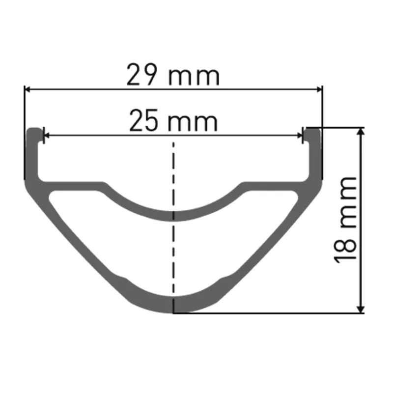 DT Swiss XR 391 Mountain Bike Disc Rim in Black-1