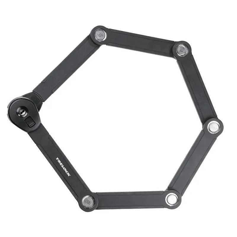 Trelock FS 580/90 Toro Folding Lock With Keys 90cm Long Sold Secure Gold-1