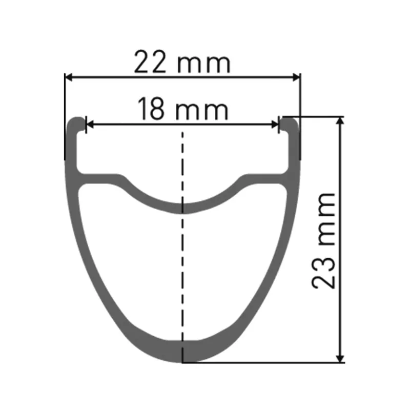 DT Swiss R 460 Road Bike Rim for Rim Brake in Black-1