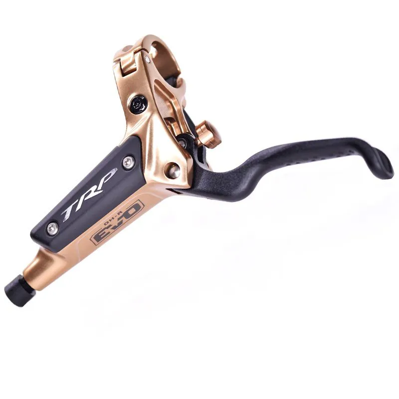 TRP DH-R EVO Left Hydraulic Disc Brake in Gold-5
