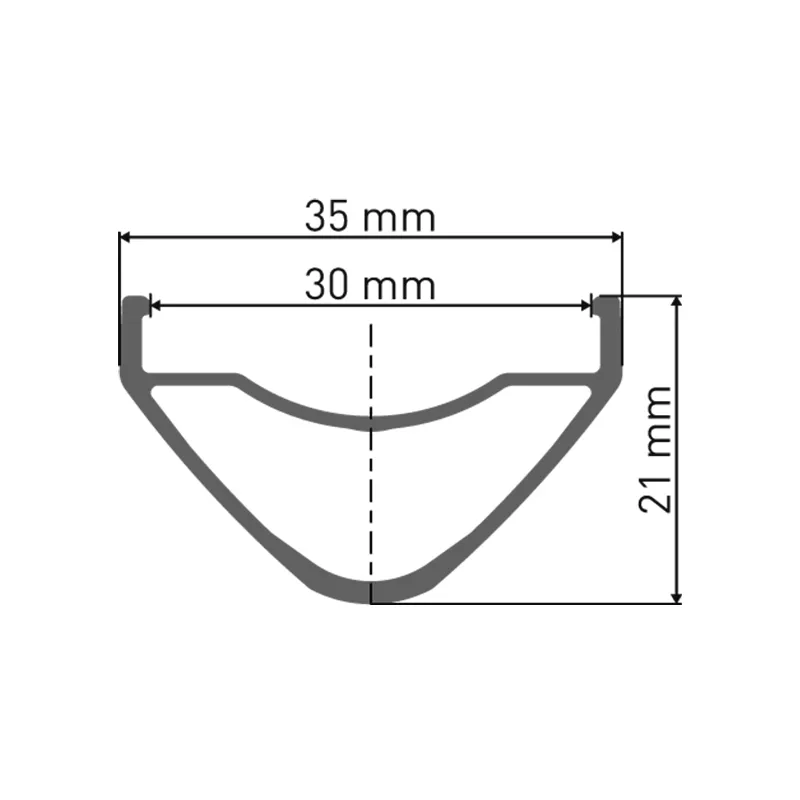 DT Swiss XM 481 Mountain Bike Disc Rim in Black-1