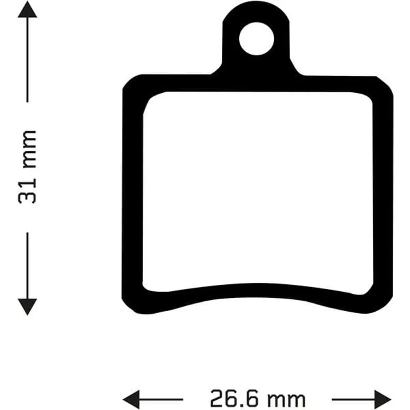 Aztec Hope Mini Sintered Disc Brake Pads-1