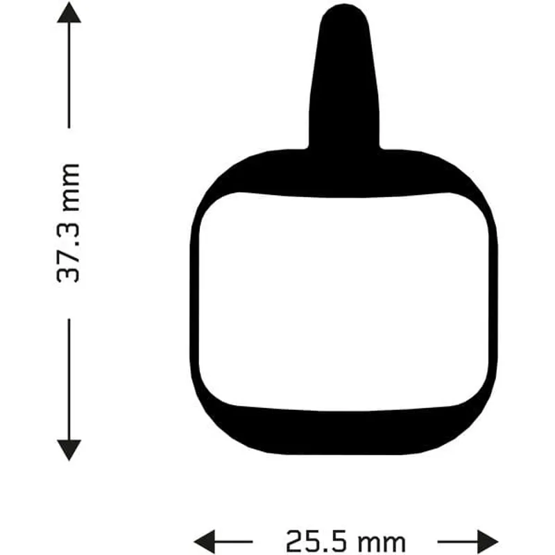 Aztec Tektro Mechanical Organic Disc Brake Pads-1