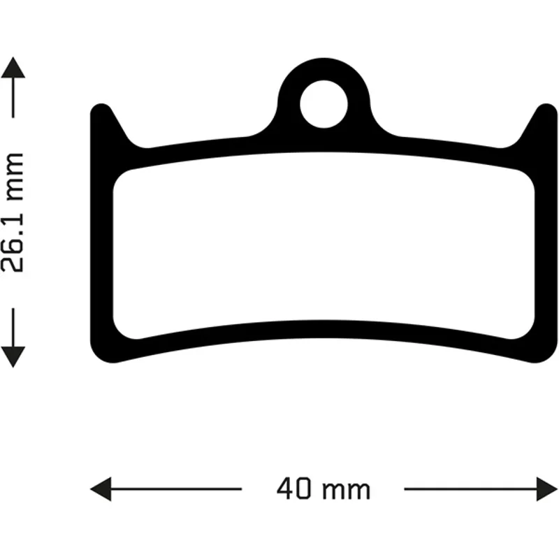 Aztec Hope V4 Sintered Disc Brake Pads-1