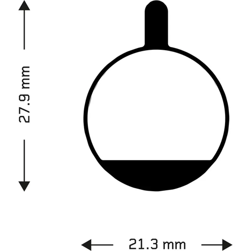 Aztec Clarks CMD-8/11/16 Organic Disc Brake Pads-1