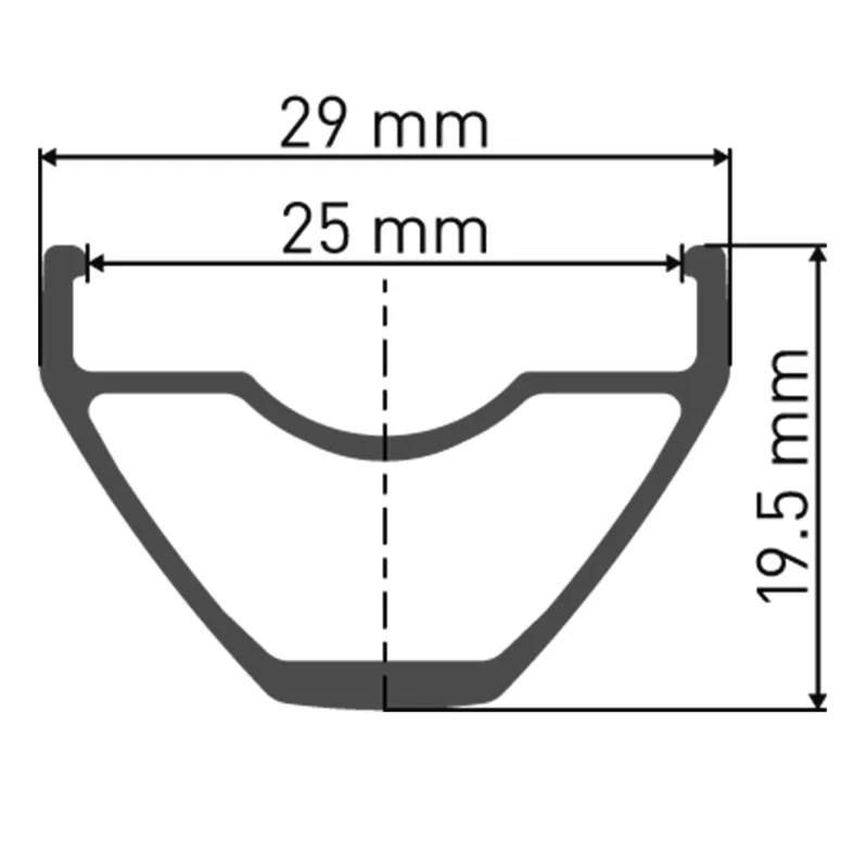 DT Swiss X 432 Mountain Bike Disc Brake Rim in Black-1