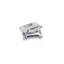 Thomson Oversized Saddle Rail Clamp in Silver
